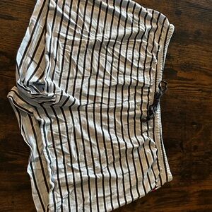 Tommy Hilfiger Navy and White Striped Sleepwear